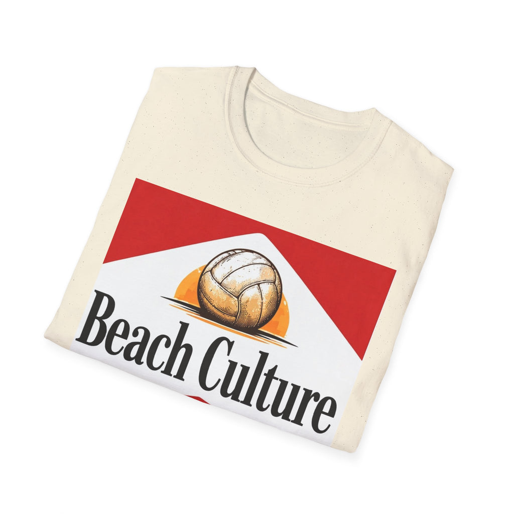 Beach Culture Crew Neck Grapic Tee