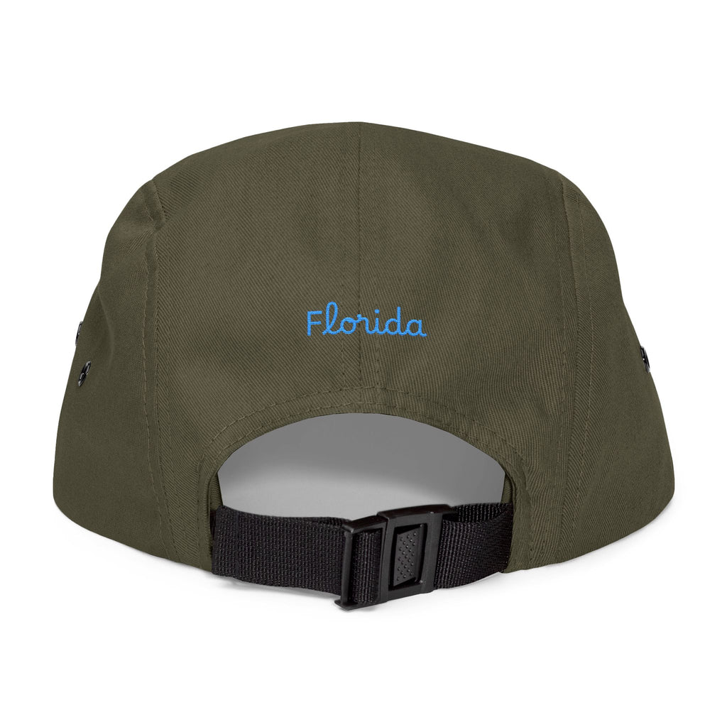 BeachCulture Embroidered 5 Panel Hat