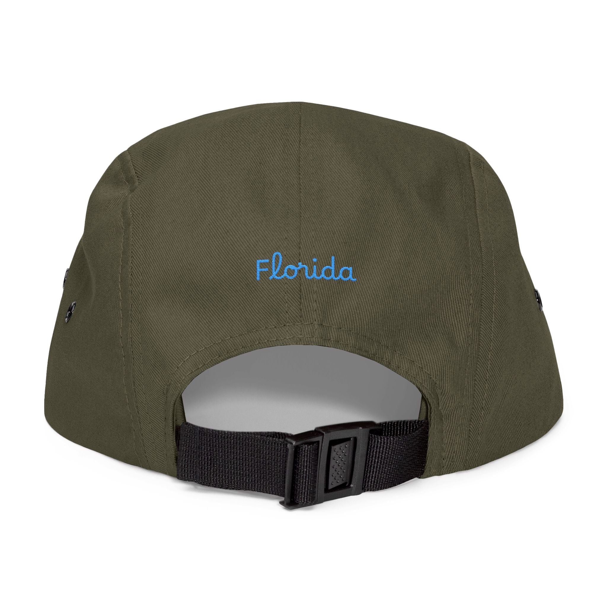BeachCulture Embroidered 5 Panel Hat