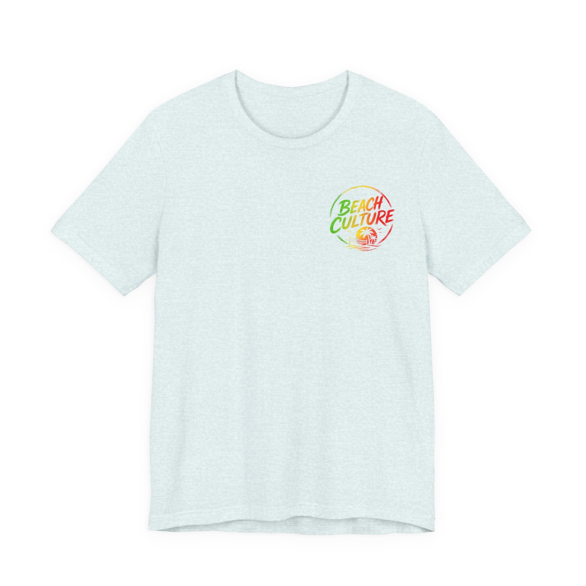 Rasta F/B Beach Culture Graphic T-Shirt