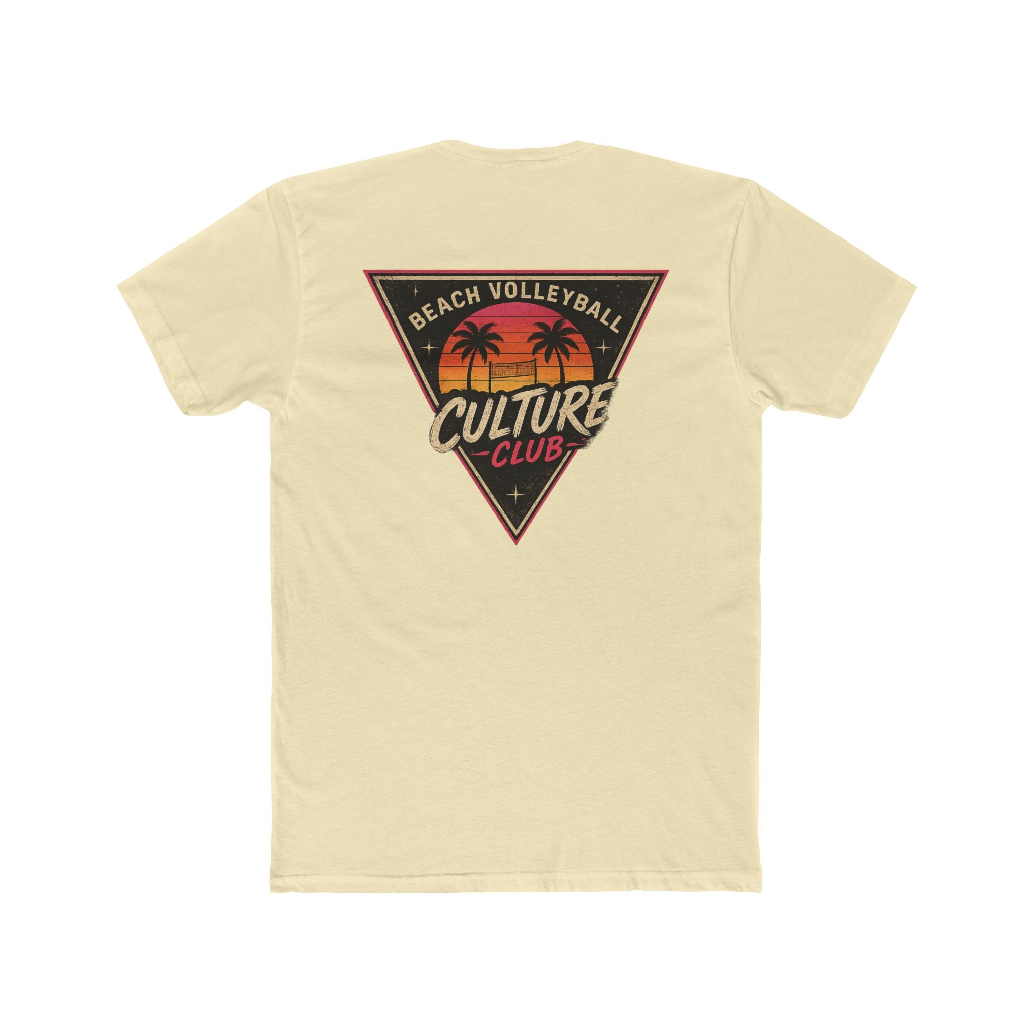 Beach Volleyball Culture Tri F/B Graphic Tee