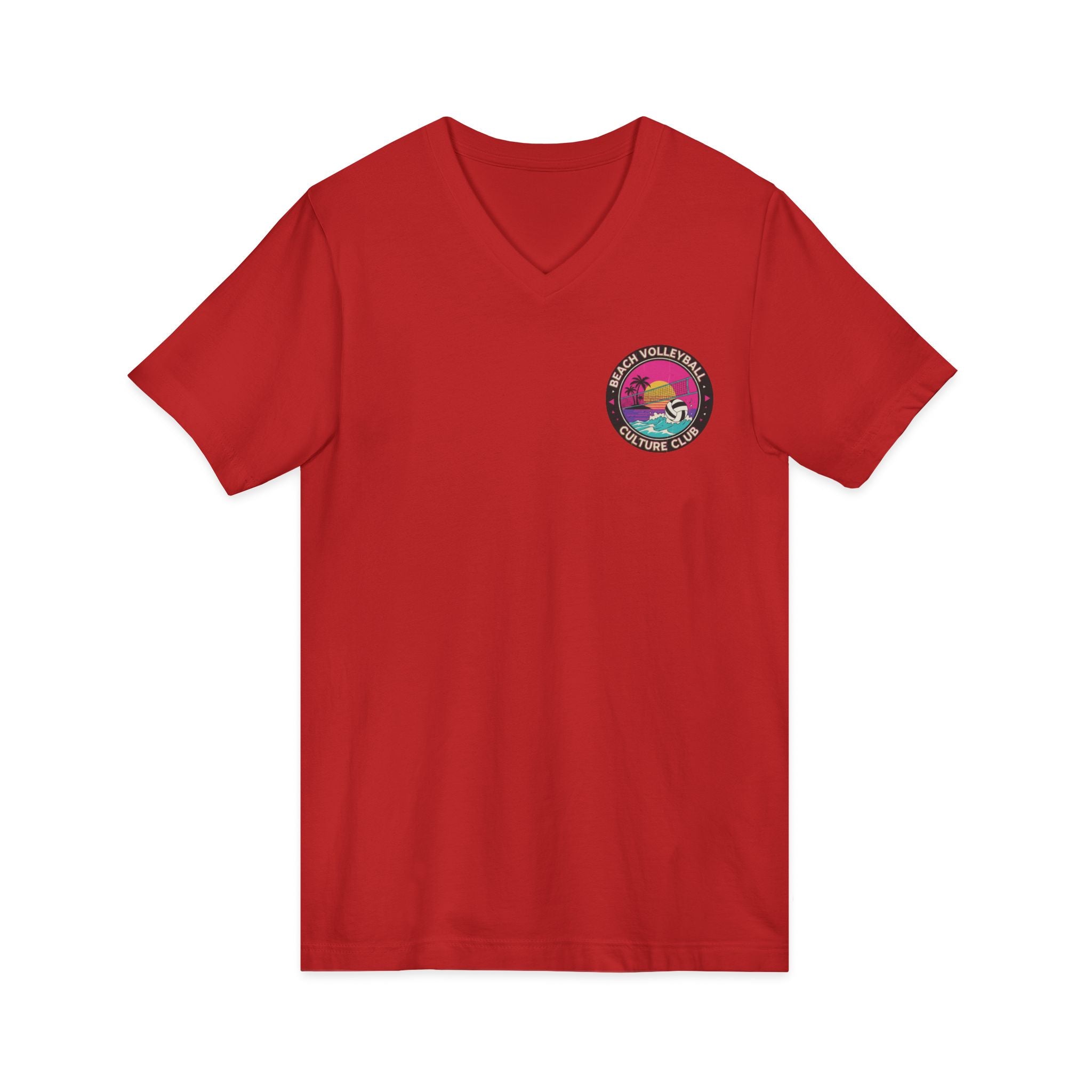 6. Beach Volleyball Culture Club Graohic Tee• V-Neck
