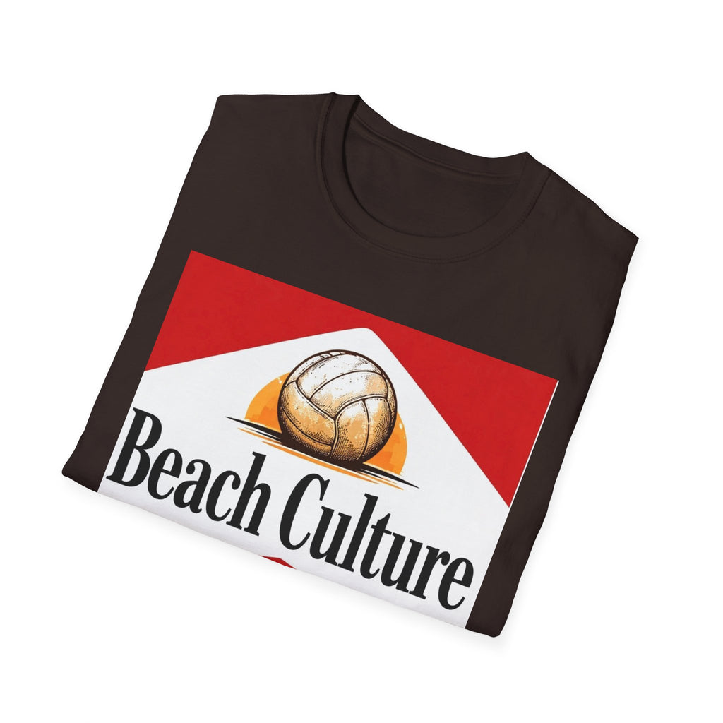 Beach Culture Crew Neck Grapic Tee