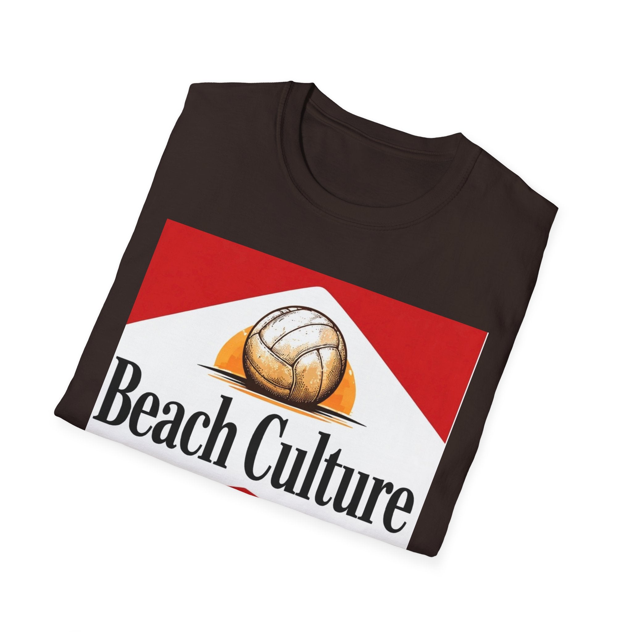 Beach Culture Crew Neck Grapic Tee