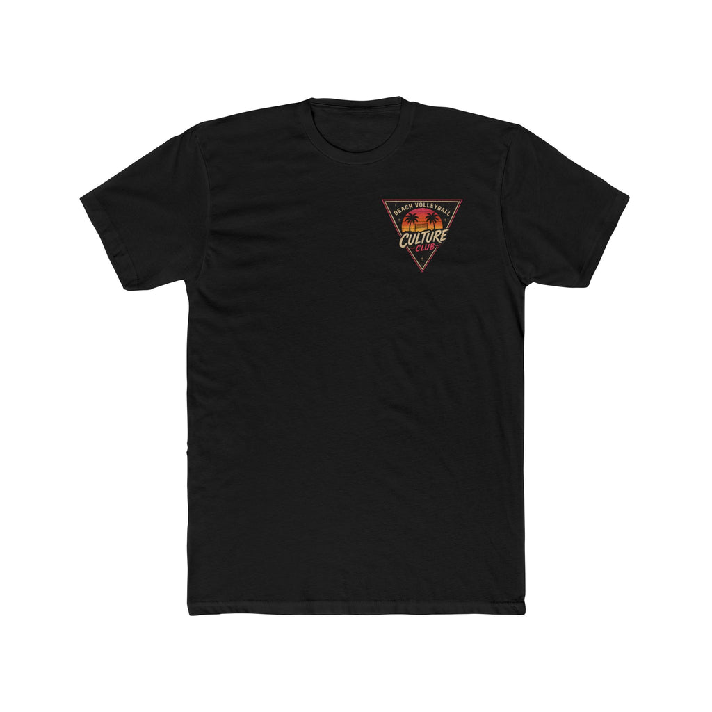 Beach Volleyball Culture Tri F/B Graphic Tee