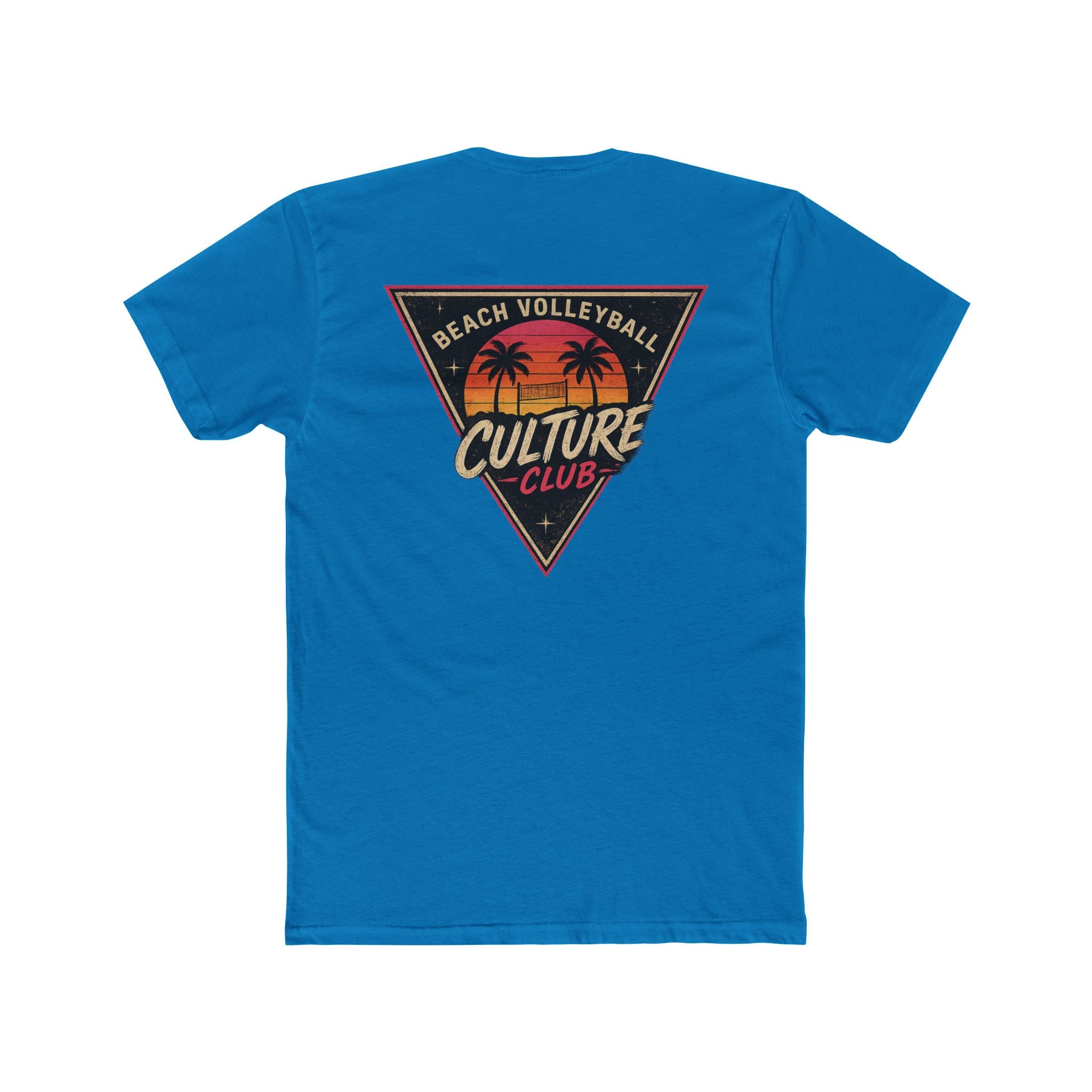 Beach Volleyball Culture Tri F/B Graphic Tee