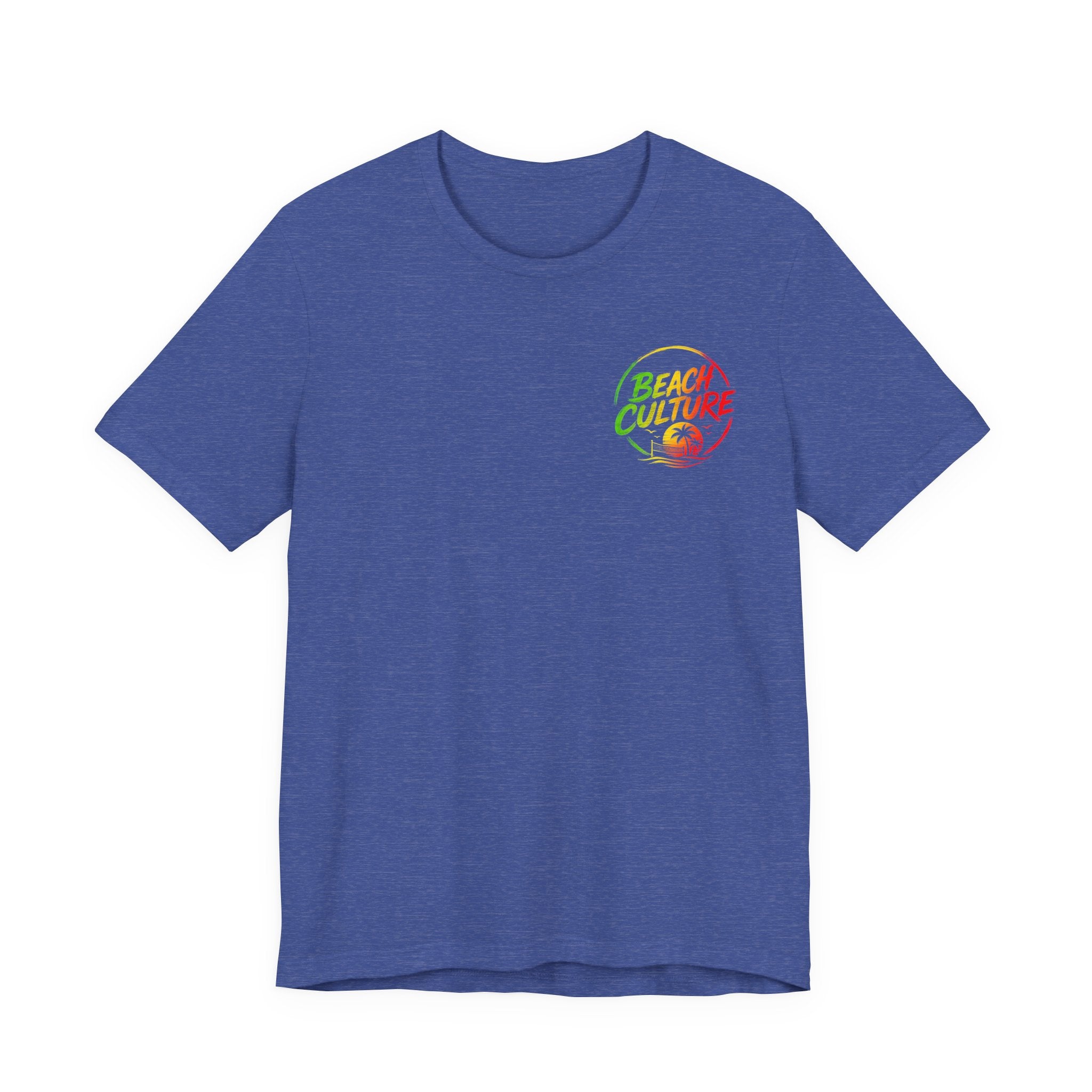 Rasta F/B Beach Culture Graphic T-Shirt