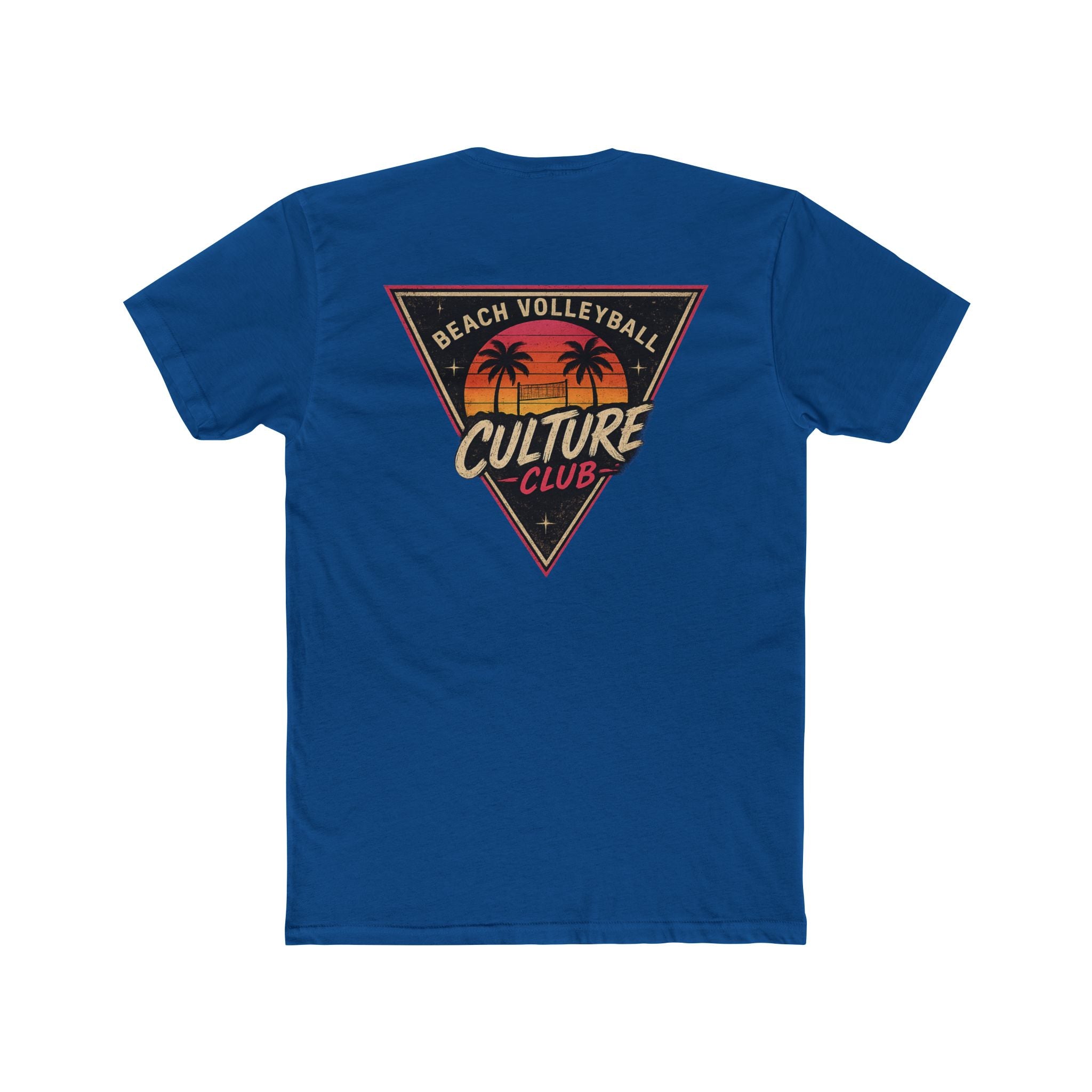 Beach Volleyball Culture Tri F/B Graphic Tee