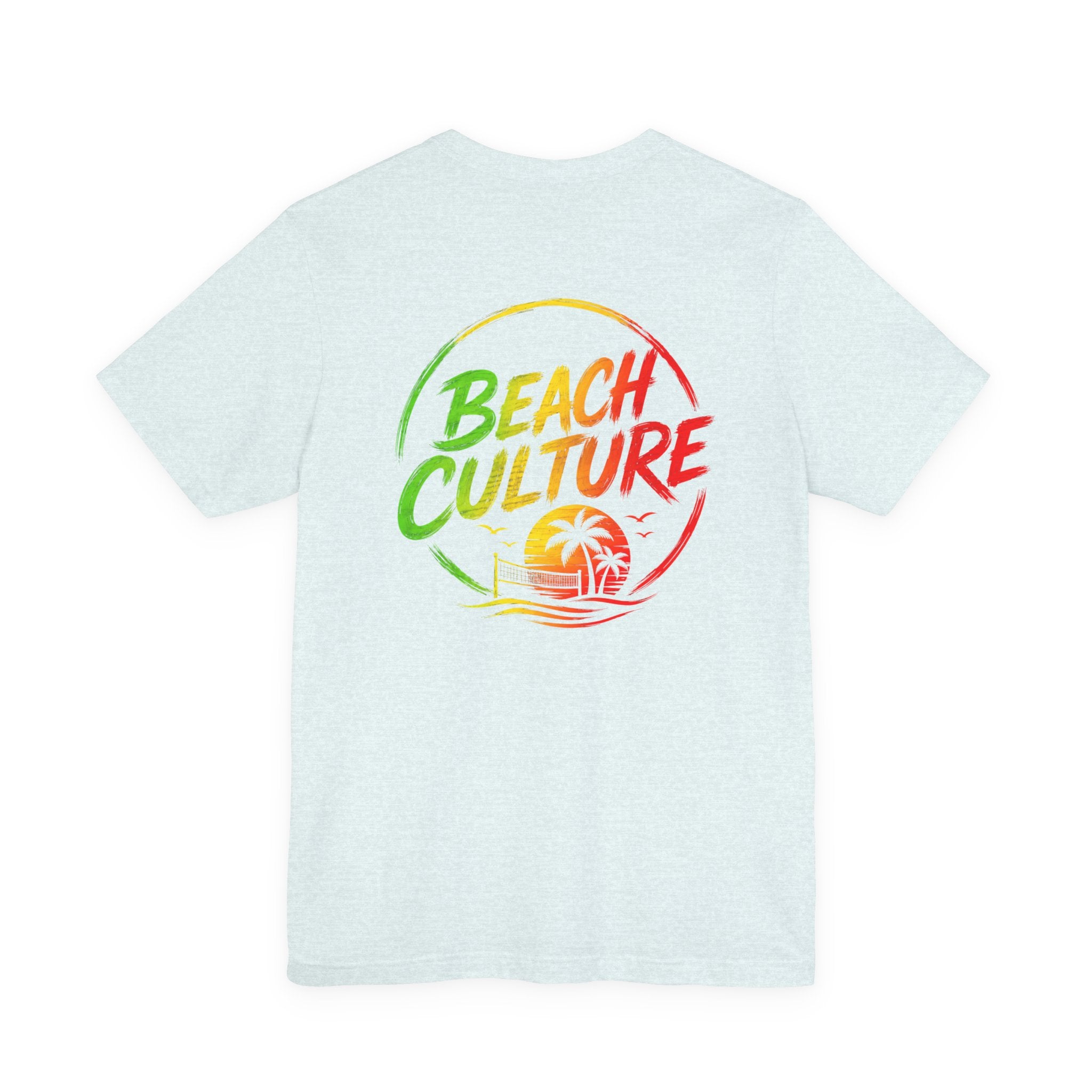 Rasta F/B Beach Culture Graphic T-Shirt