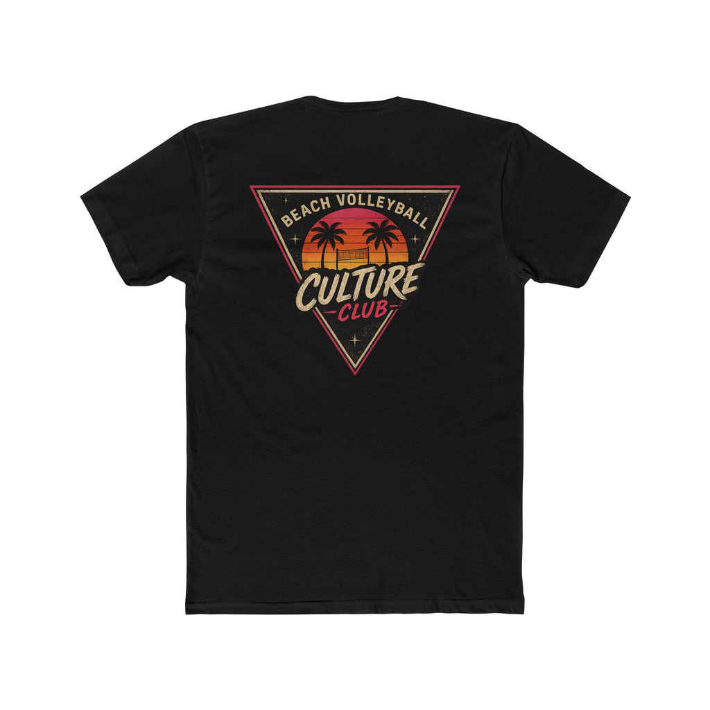 Beach Volleyball Culture Tri F/B Graphic Tee