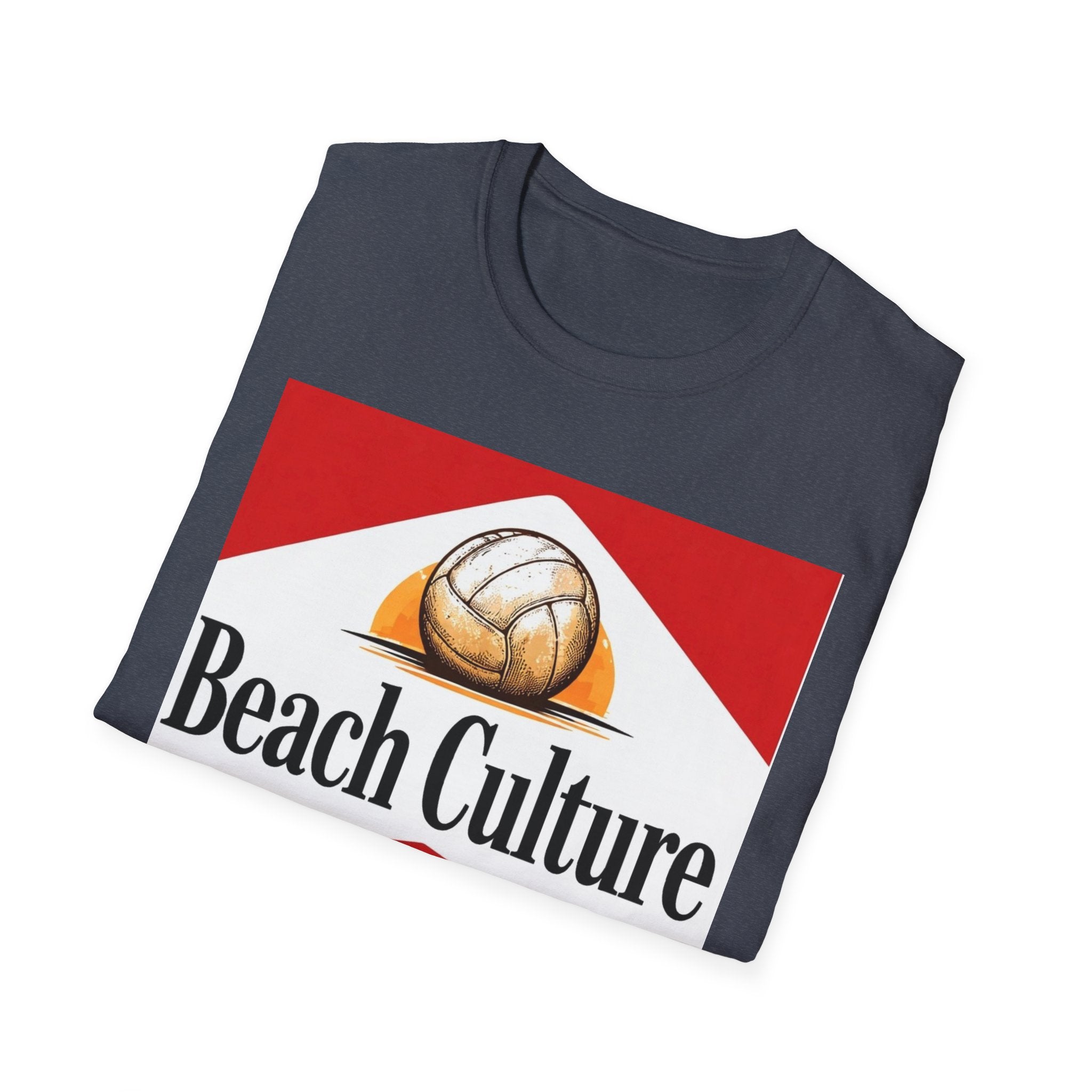 Beach Culture Crew Neck Grapic Tee