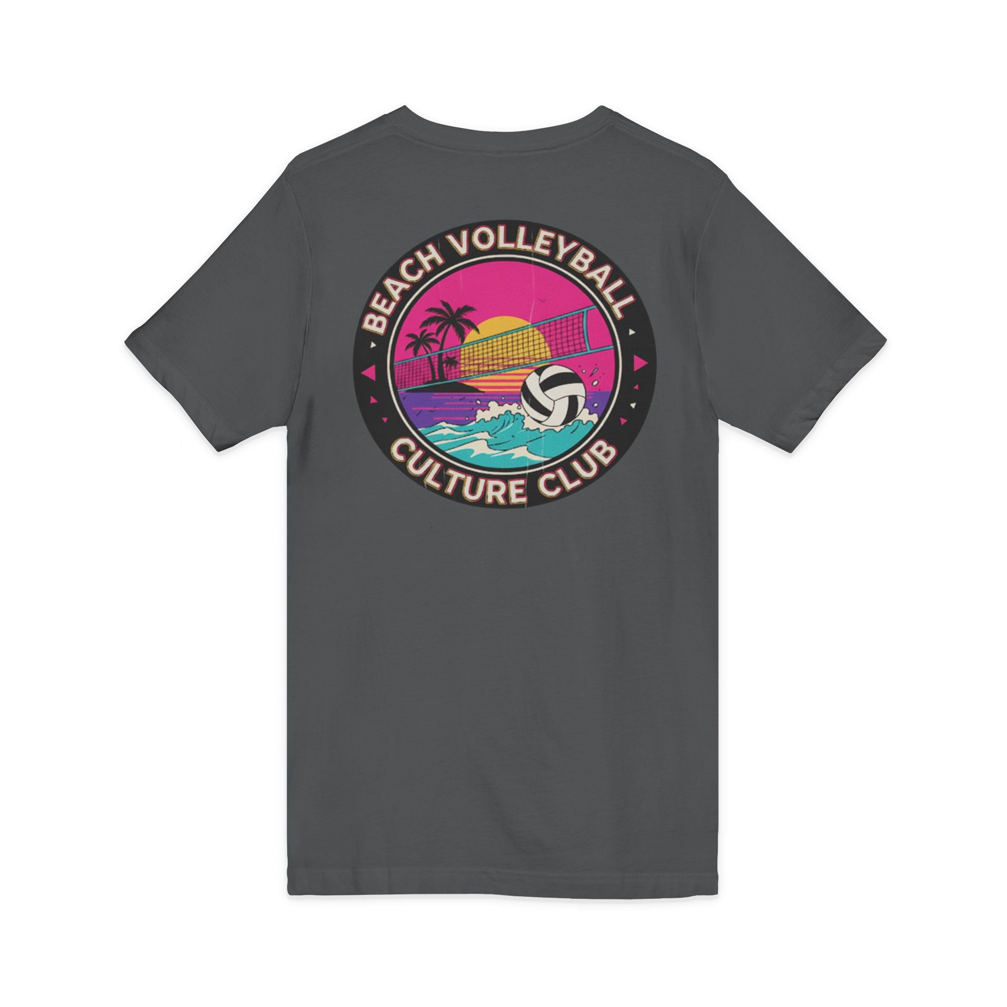 6. Beach Volleyball Culture Club Graohic Tee• V-Neck