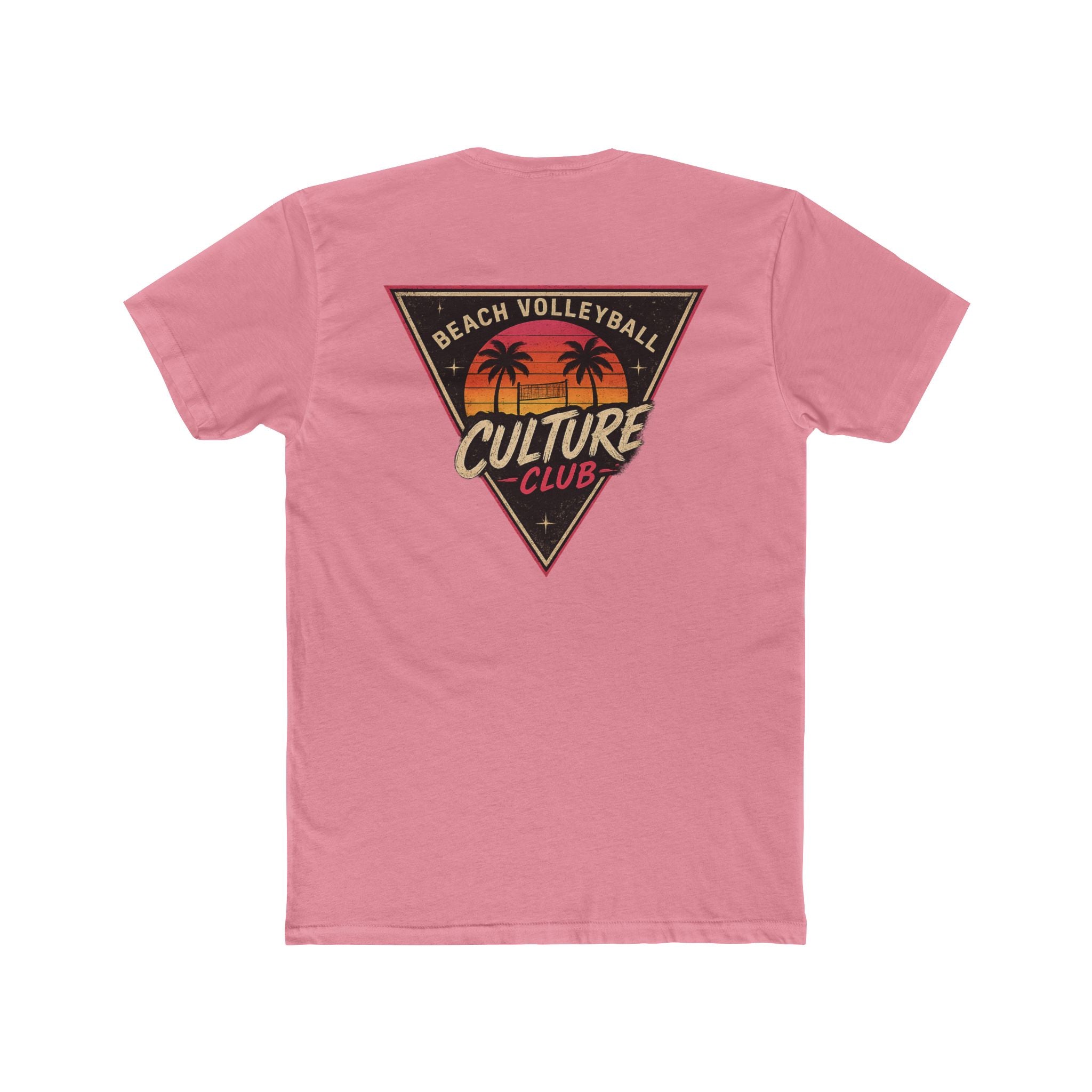 Beach Volleyball Culture Tri F/B Graphic Tee