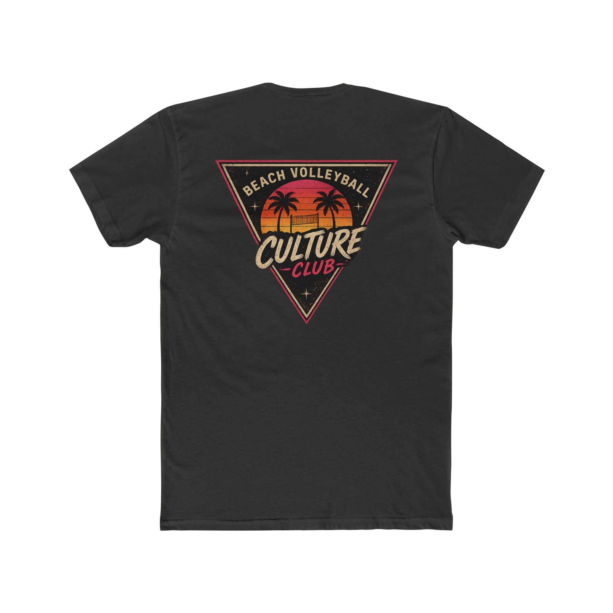 Beach Volleyball Culture Tri F/B Graphic Tee