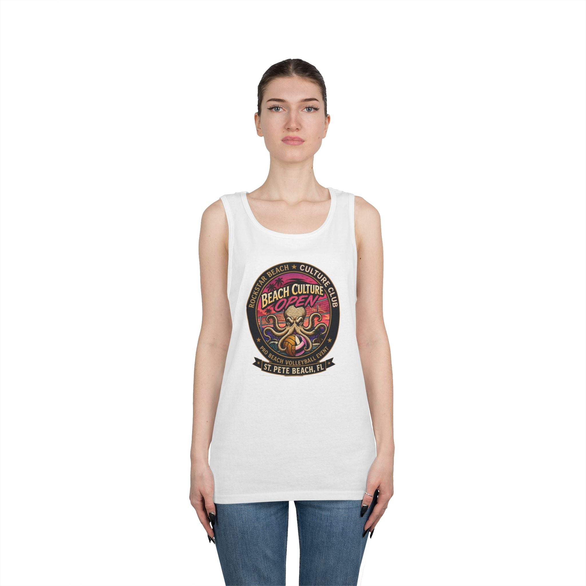 Beach Culture Open Tank Top