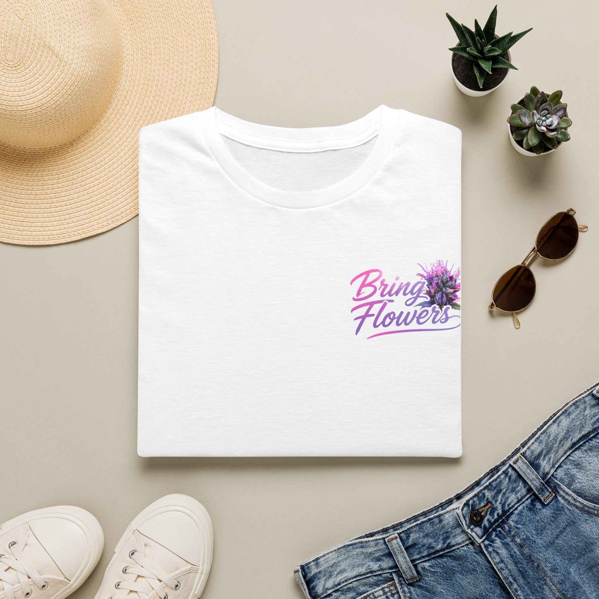 4. Bring Flowers•BC (Beach Culture) Graphic Tee