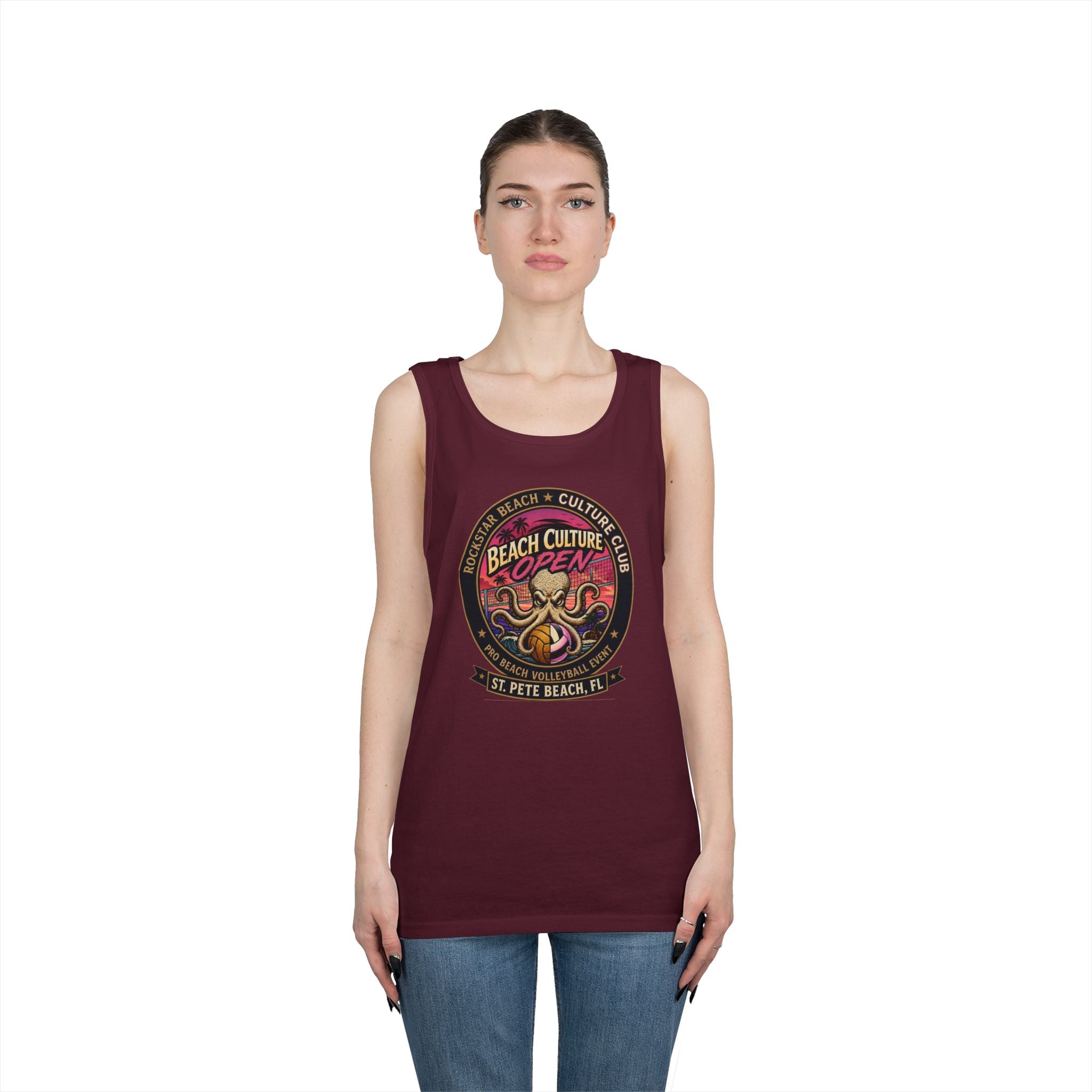 Beach Culture Open Tank Top