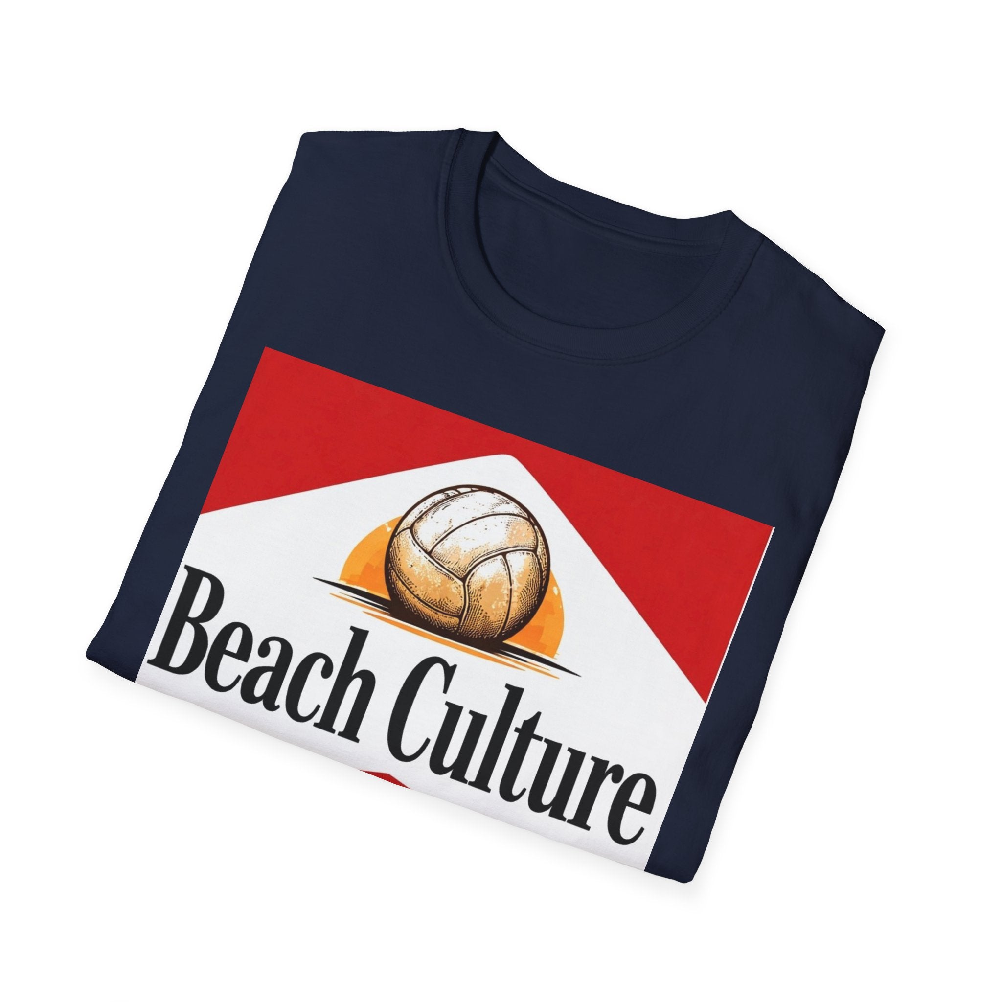 Beach Culture Crew Neck Grapic Tee