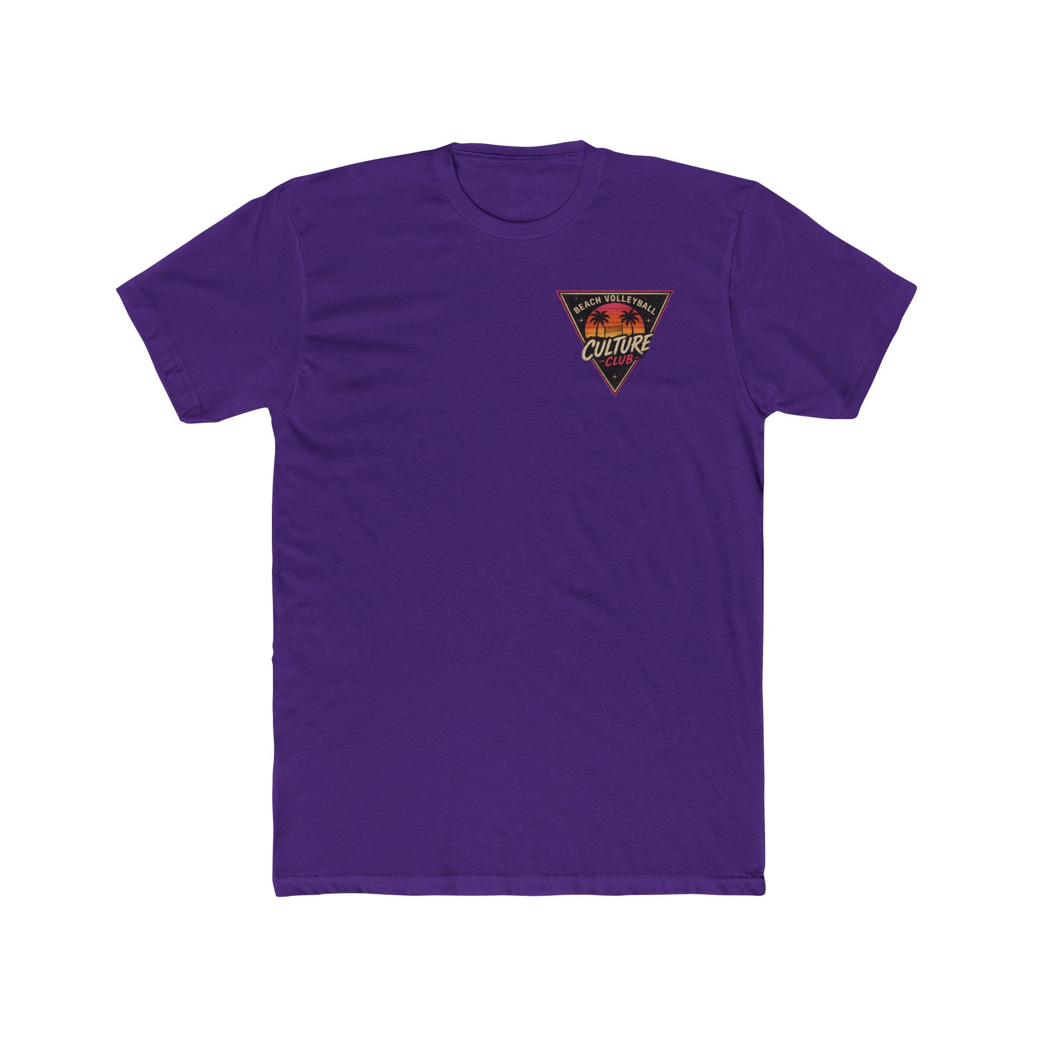 Beach Volleyball Culture Tri F/B Graphic Tee