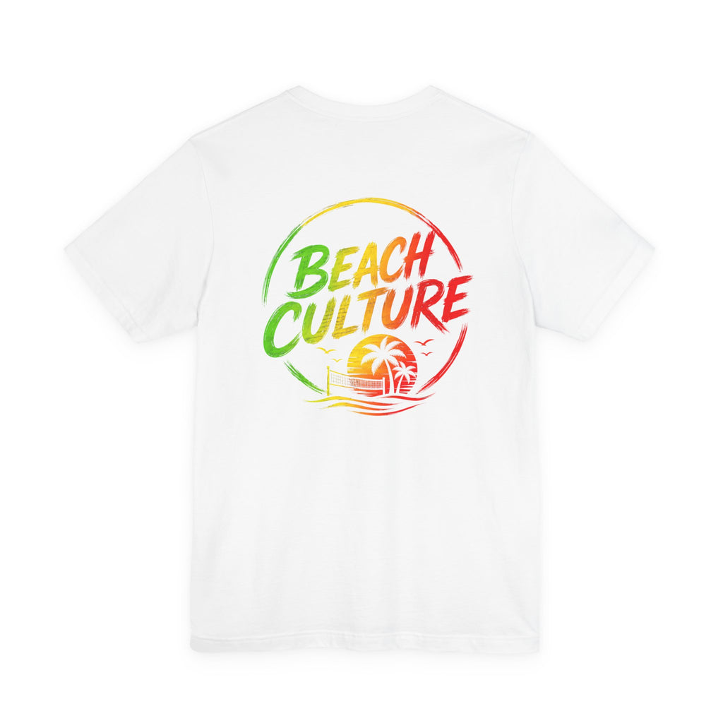 Rasta F/B Beach Culture Graphic T-Shirt