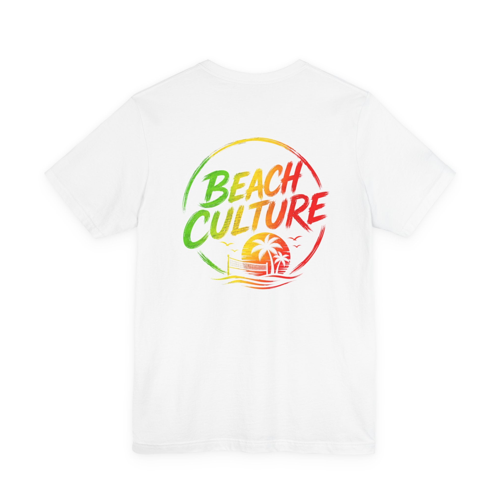 Rasta F/B Beach Culture Graphic T-Shirt