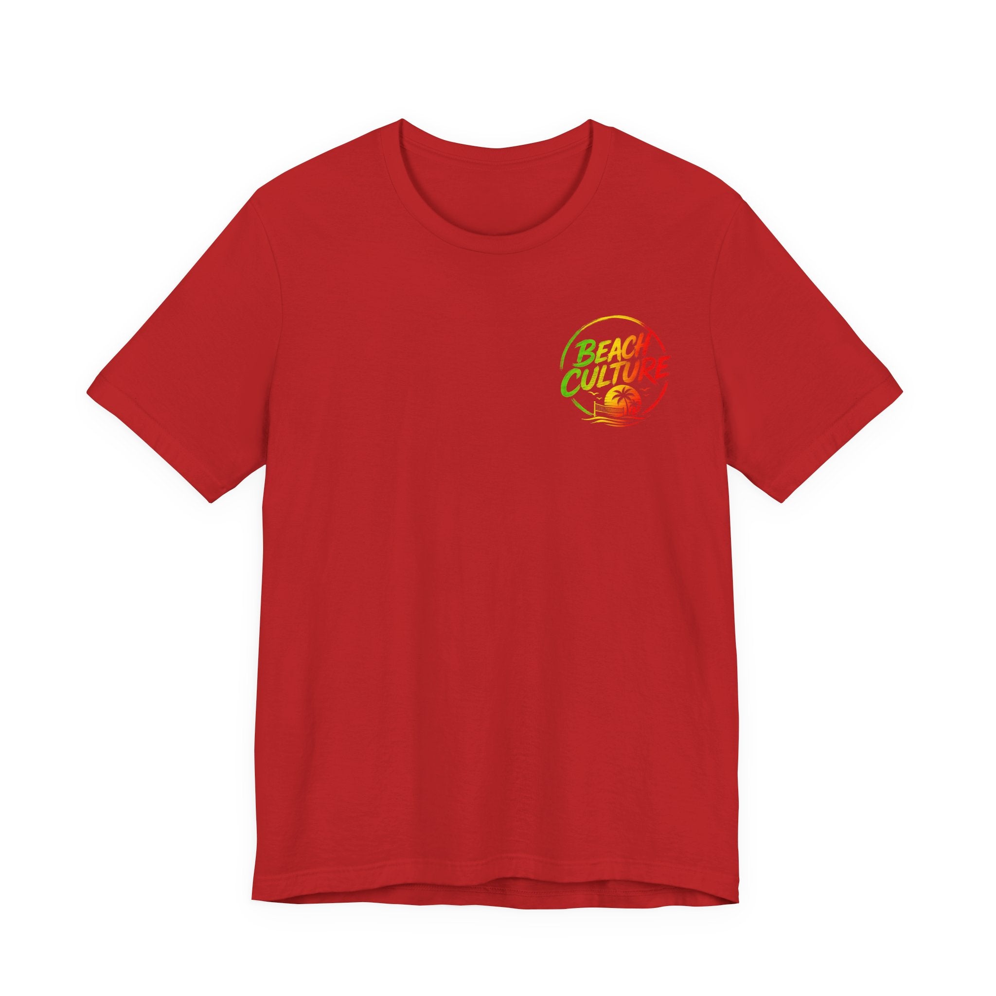 Rasta F/B Beach Culture Graphic T-Shirt