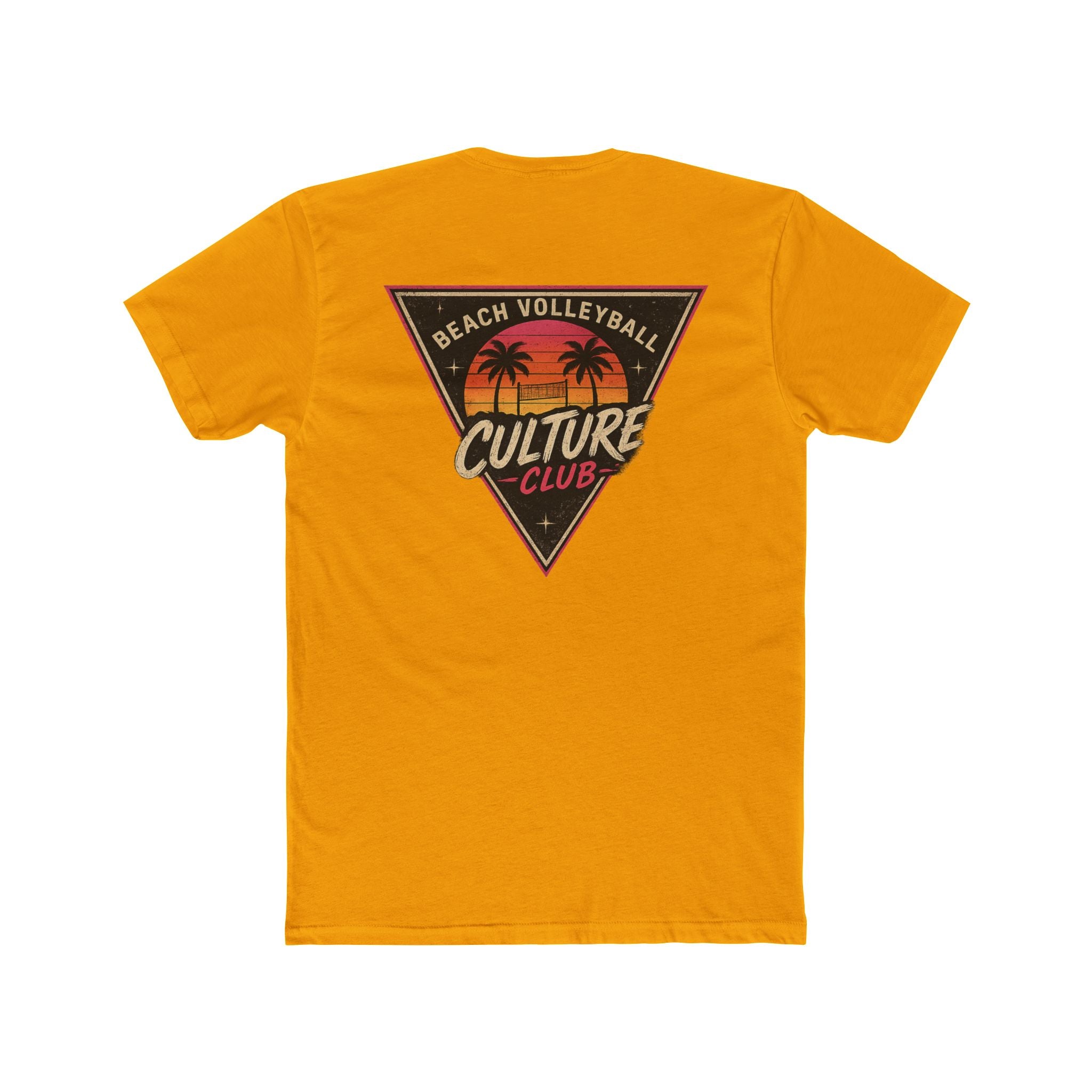 Beach Volleyball Culture Tri F/B Graphic Tee