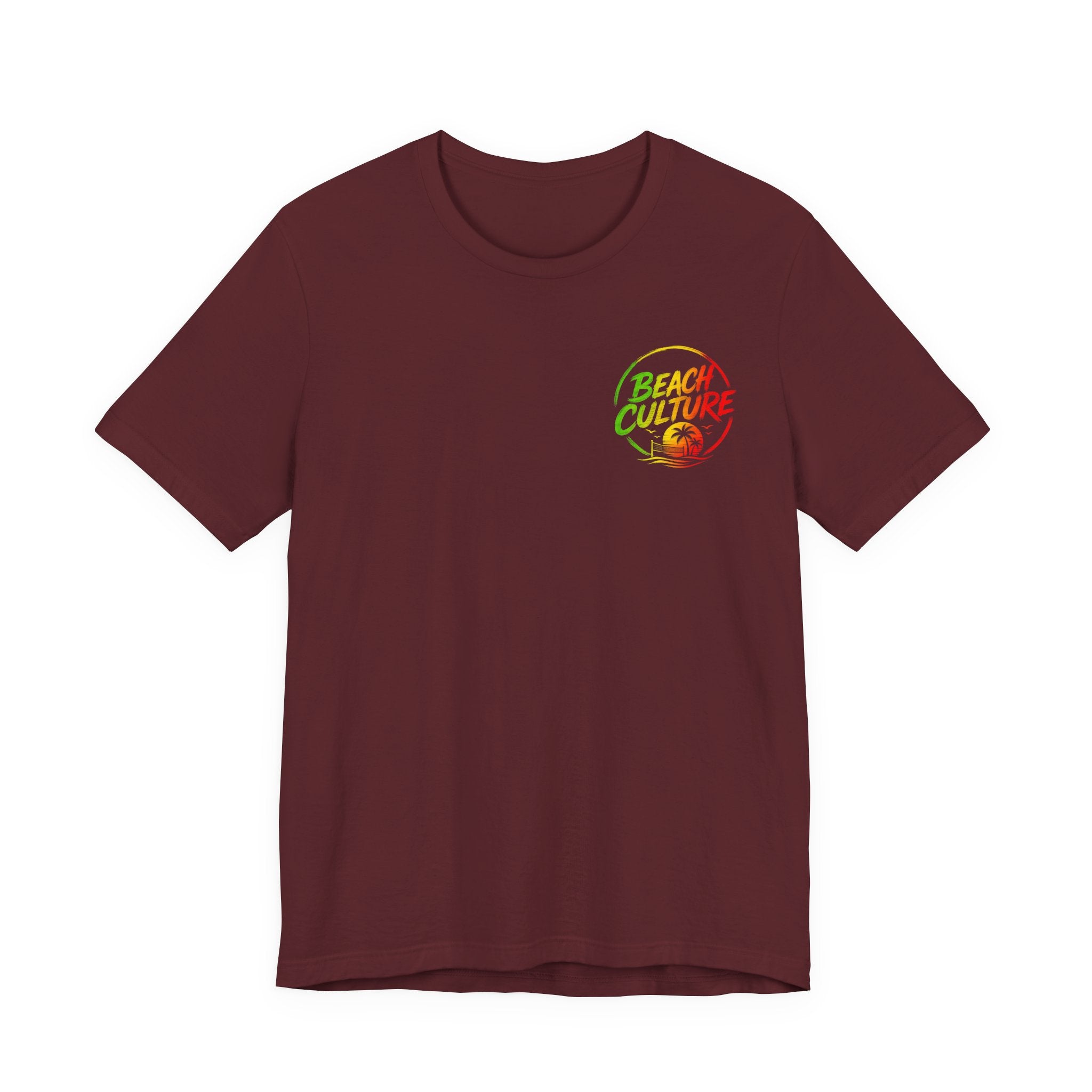 Rasta F/B Beach Culture Graphic T-Shirt