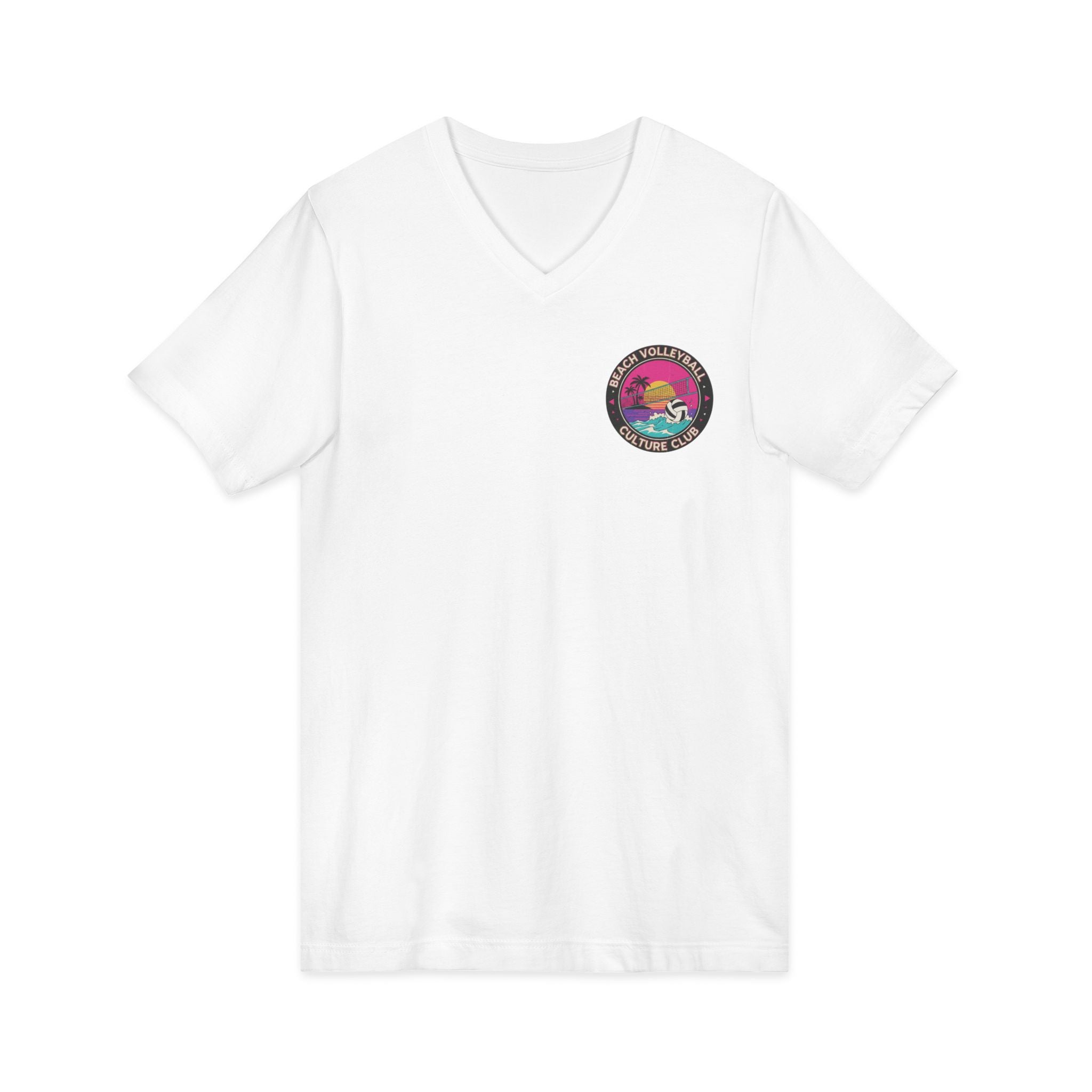 6. Beach Volleyball Culture Club Graohic Tee• V-Neck