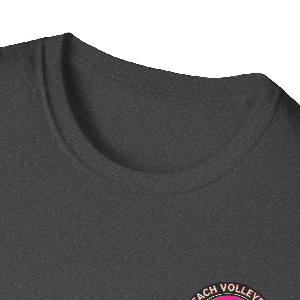 7. Beach Volleyball Culture Club Retro Sunset Graphic Tee. Crew.