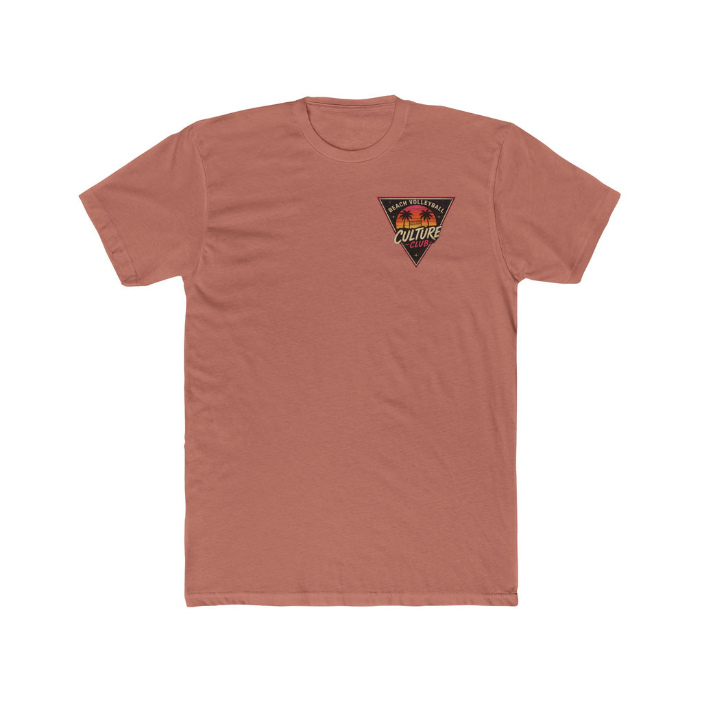 Beach Volleyball Culture Tri F/B Graphic Tee