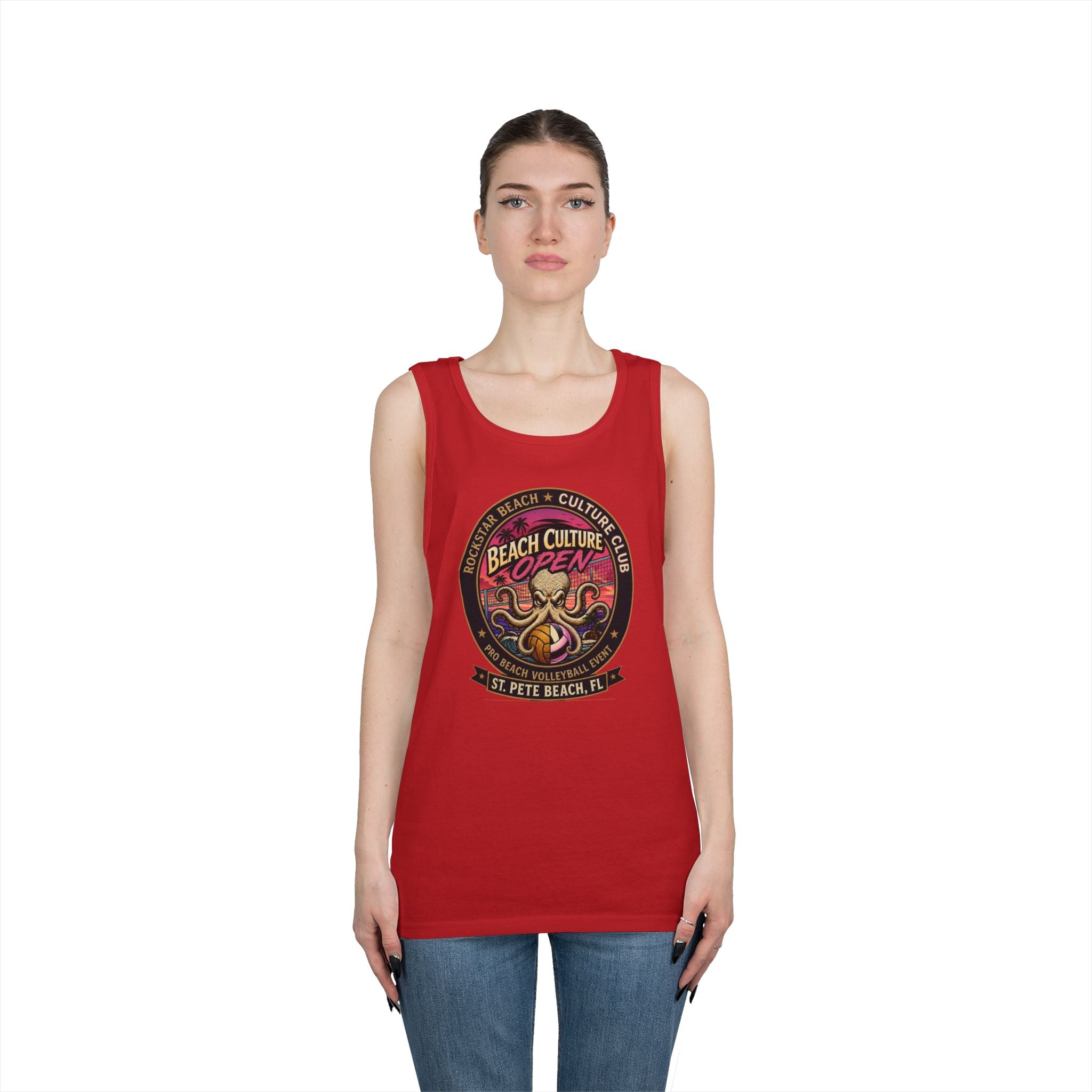 Beach Culture Open Tank Top