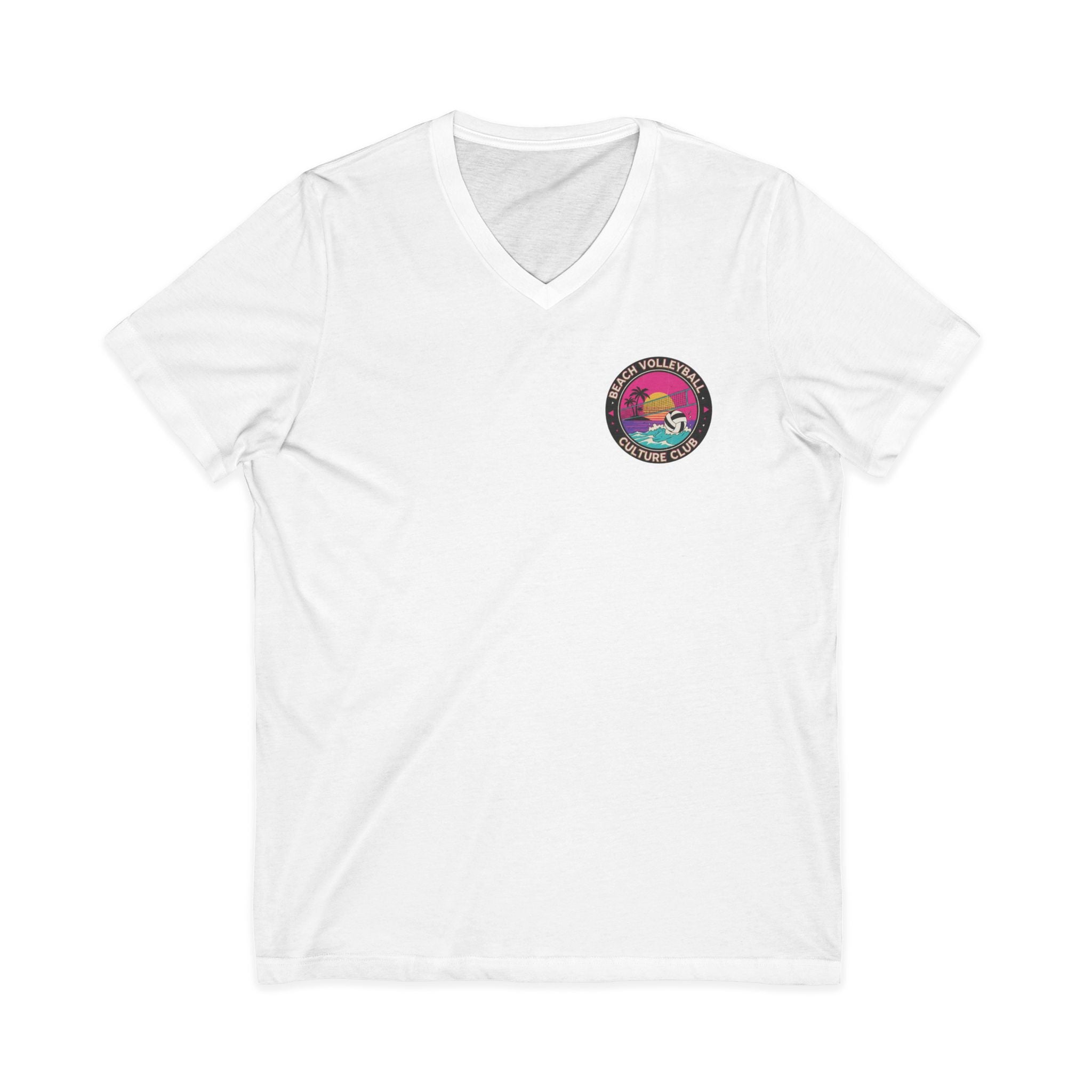 6. Beach Volleyball Culture Club Graohic Tee• V-Neck