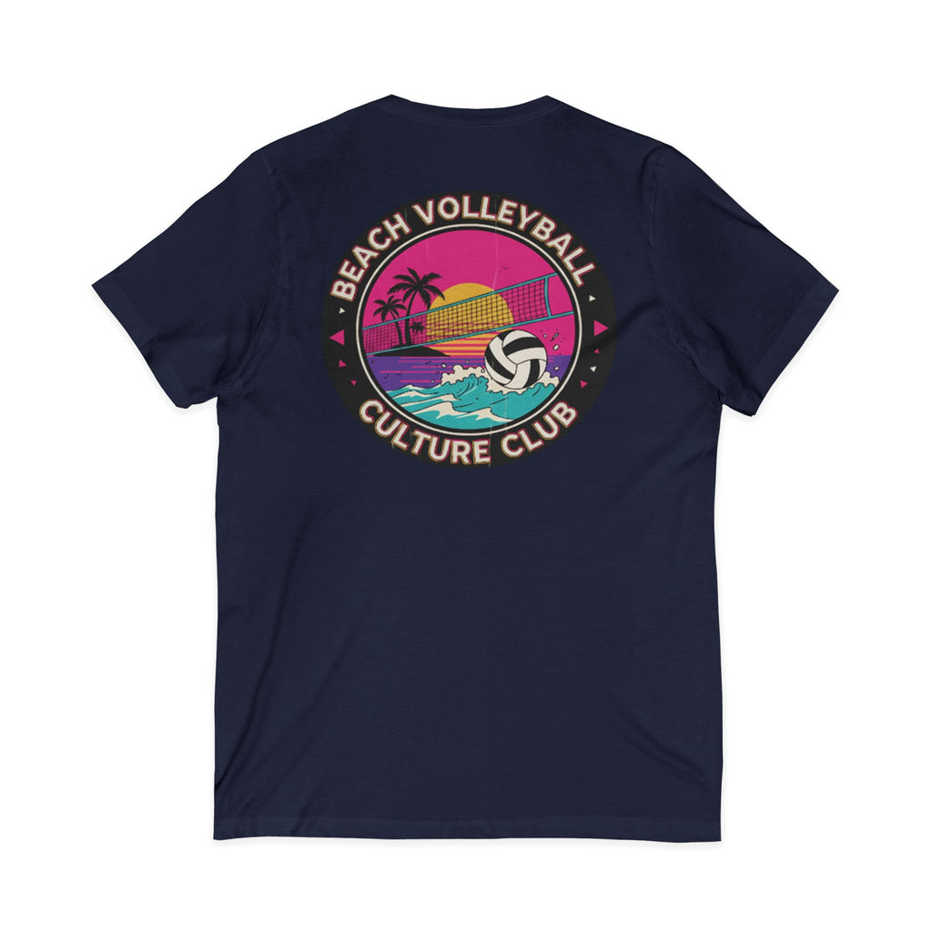 6. Beach Volleyball Culture Club Graohic Tee• V-Neck
