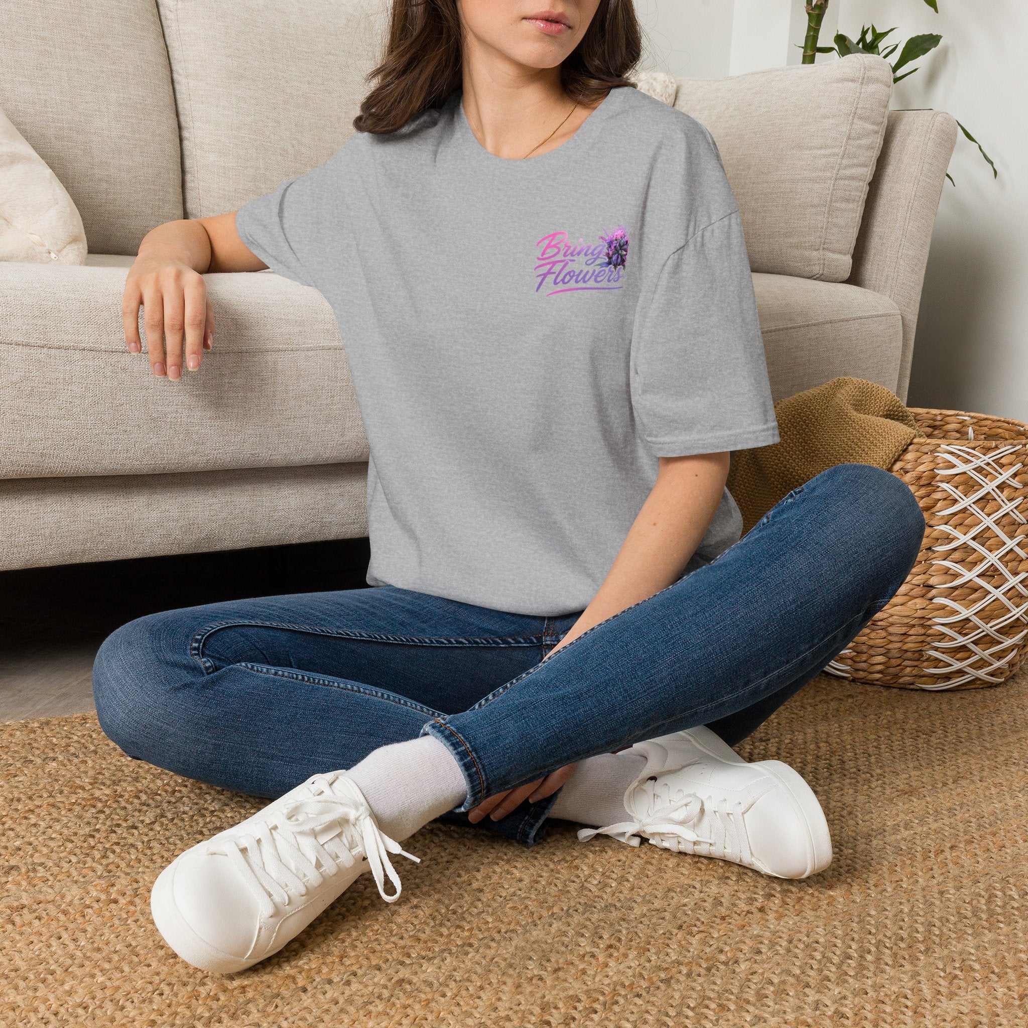 4. Bring Flowers•BC (Beach Culture) Graphic Tee