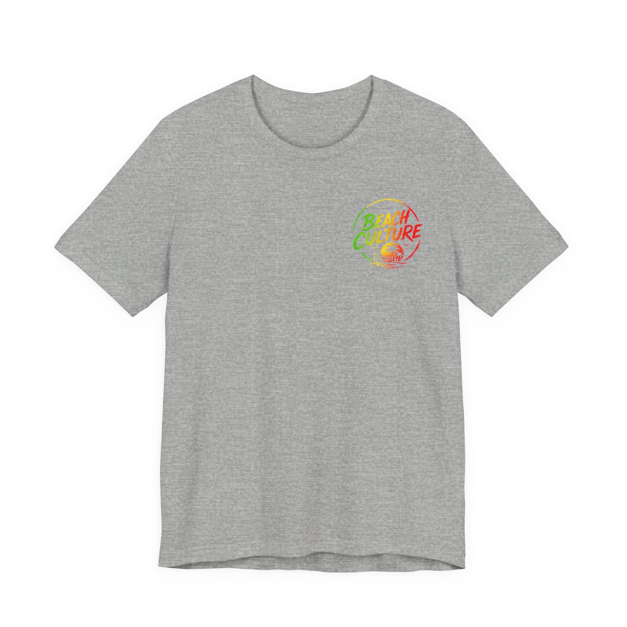 Rasta F/B Beach Culture Graphic T-Shirt