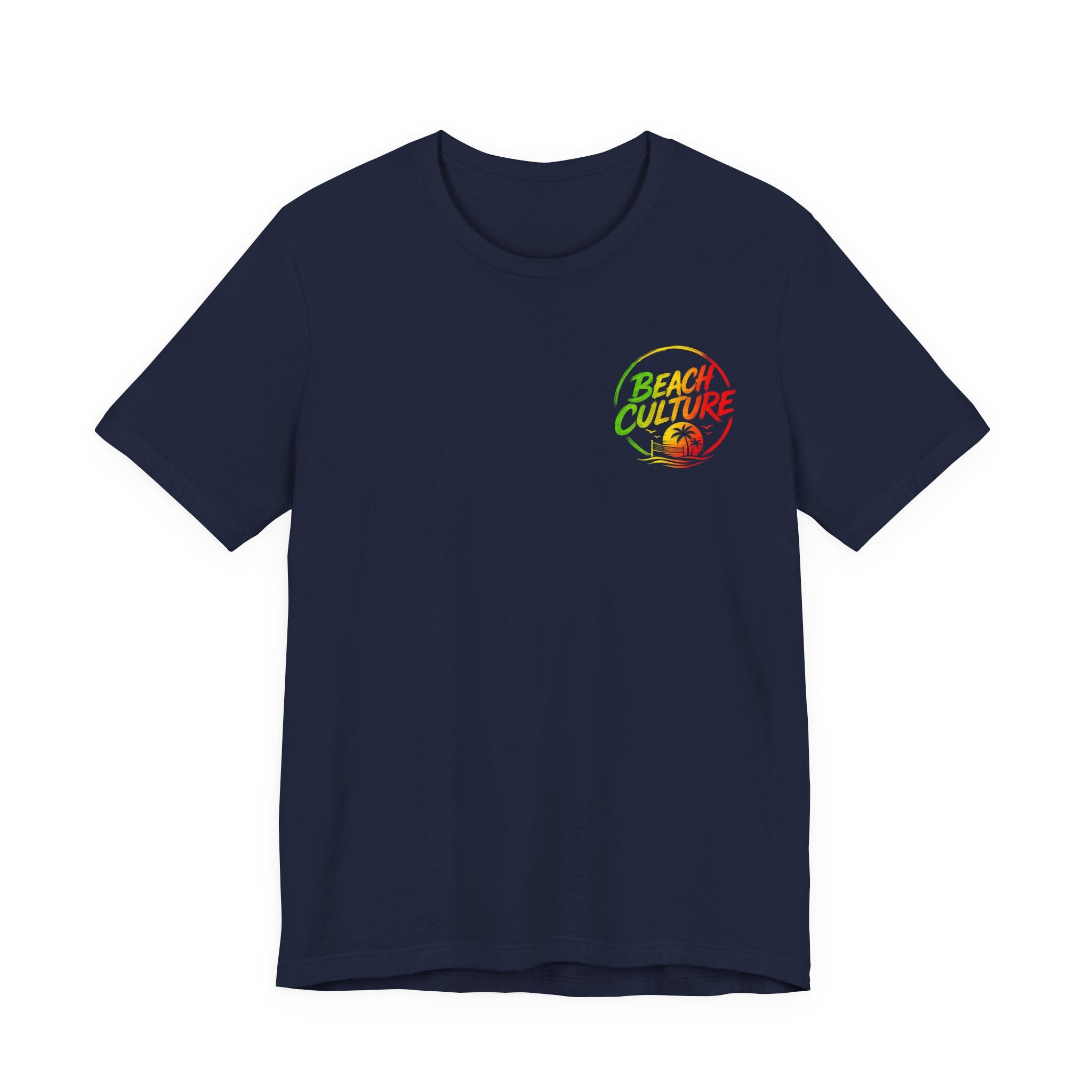 Rasta F/B Beach Culture Graphic T-Shirt