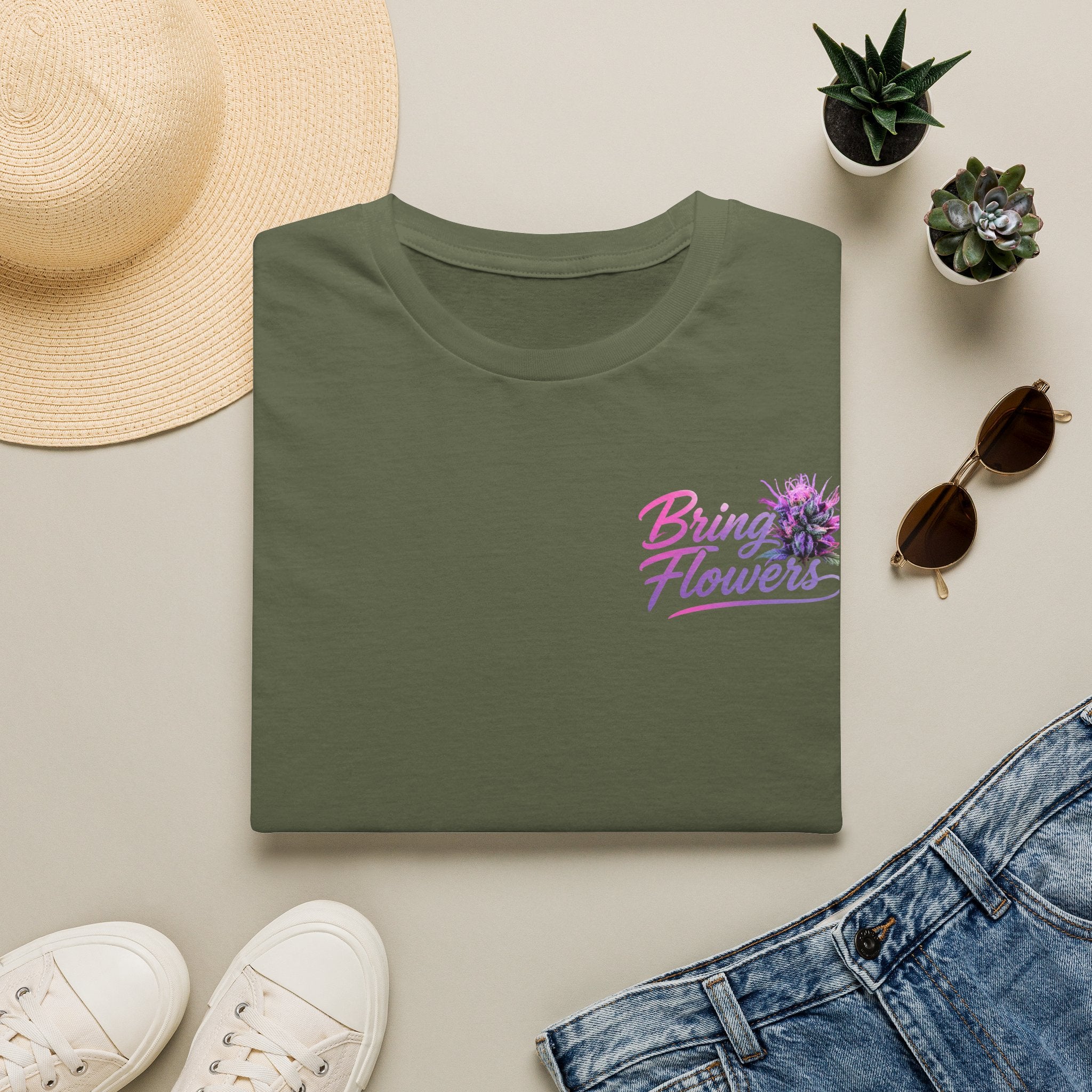 4. Bring Flowers•BC (Beach Culture) Graphic Tee