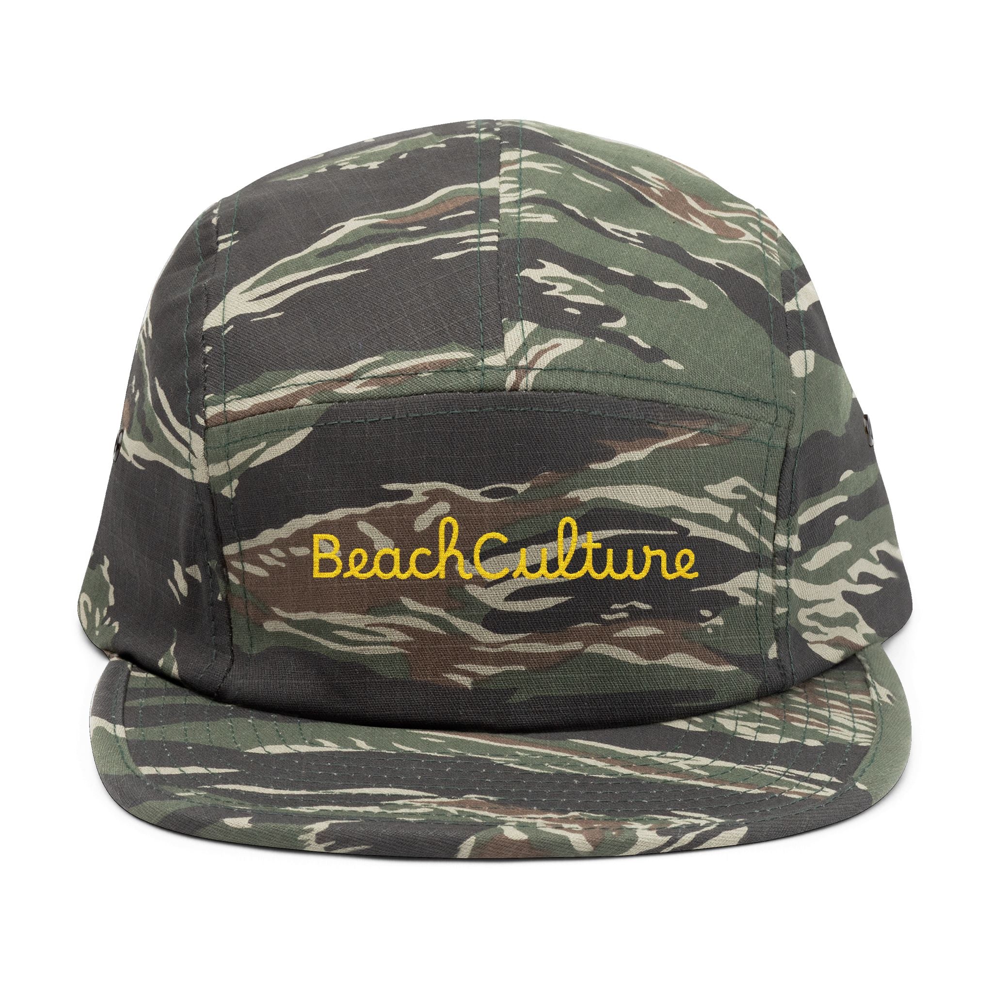 BeachCulture Embroidered 5 Panel Hat