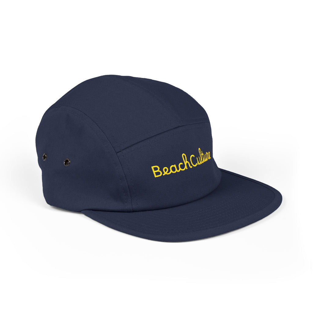 BeachCulture Embroidered 5 Panel Hat