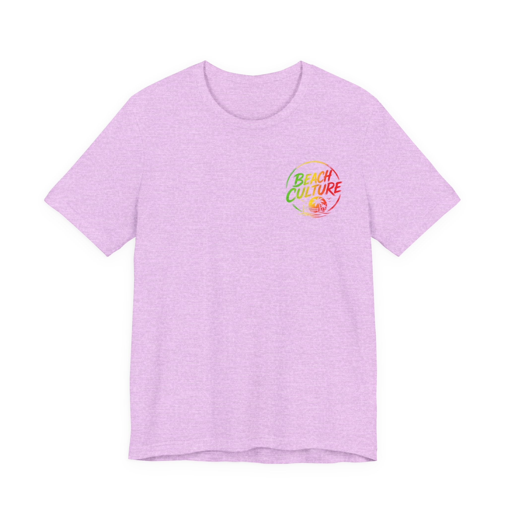Rasta F/B Beach Culture Graphic T-Shirt