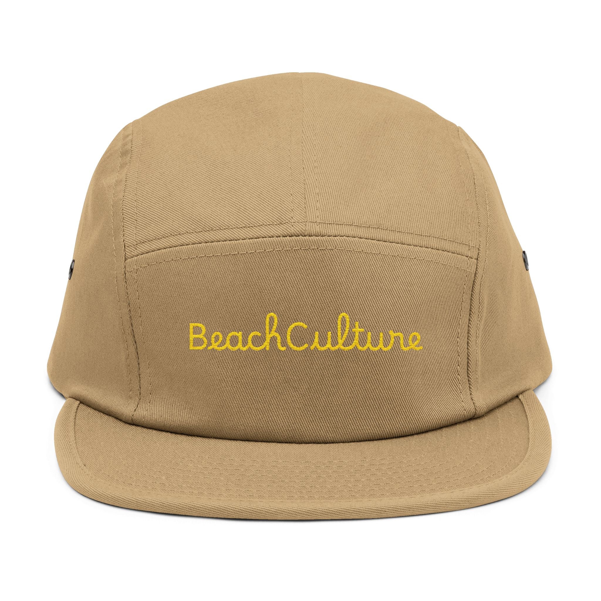 BeachCulture Embroidered 5 Panel Hat